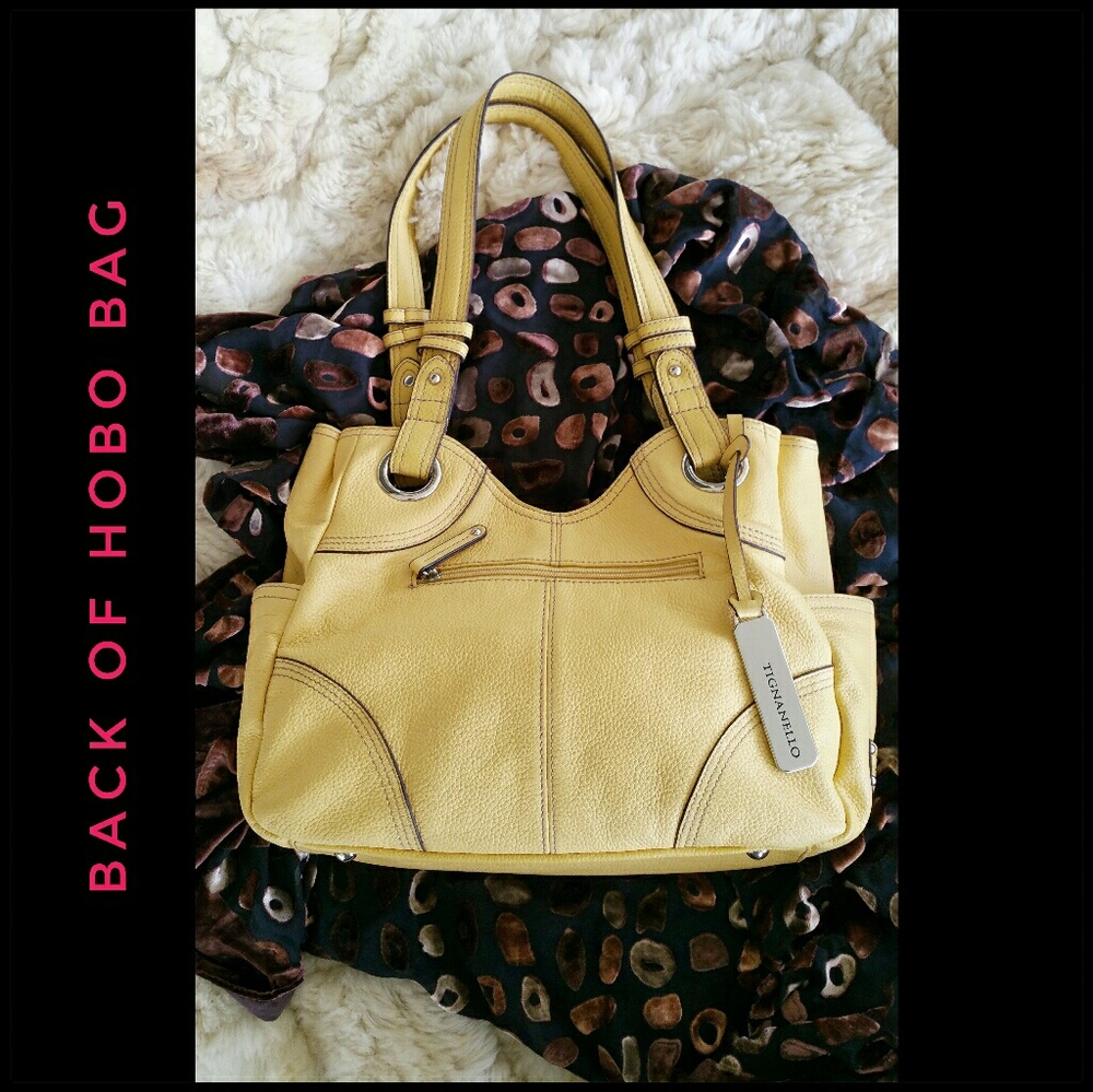 Just Lowered$ Tignanello Pebbled Leather Hobo Bag - Picture 2 of 3